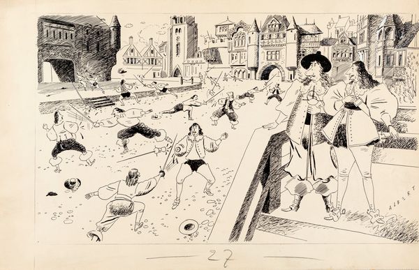 Rino Albertarelli : O la mano o la vita  - Asta Fumetti: Tavole e Illustrazioni Originali - Associazione Nazionale - Case d'Asta italiane