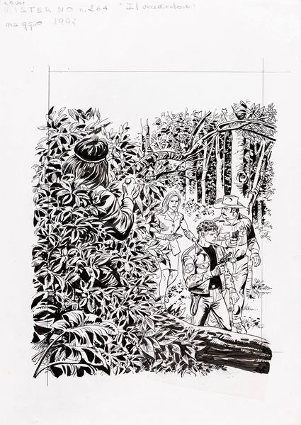 Roberto Diso : Mister No - Il vendicatore  - Asta Fumetti: Tavole e Illustrazioni Originali - Associazione Nazionale - Case d'Asta italiane