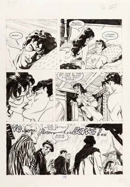 Giampiero Casertano : Dylan Dog - La casa degli uomini perduti  - Asta Fumetti: Tavole e Illustrazioni Originali - Associazione Nazionale - Case d'Asta italiane