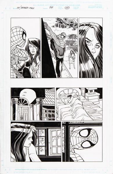 John Romita Jr. : Spider-Man - Who Was Joey Z?  - Asta Fumetti: Tavole e Illustrazioni Originali - Associazione Nazionale - Case d'Asta italiane