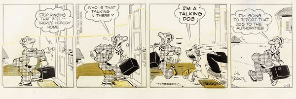 Chic Young : Blondie  - Asta Fumetti: Tavole e Illustrazioni Originali - Associazione Nazionale - Case d'Asta italiane