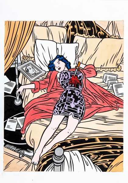 Roberto Baldazzini : Stella Noris  - Asta Fumetti: Tavole e Illustrazioni Originali - Associazione Nazionale - Case d'Asta italiane