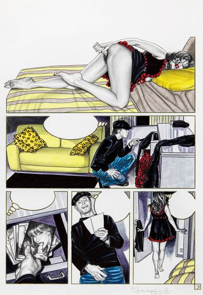 Giovanna Casotto : Nocturnal Rites  - Asta Fumetti: Tavole e Illustrazioni Originali - Associazione Nazionale - Case d'Asta italiane