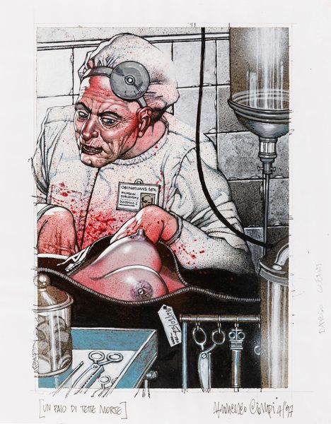 Francesco Ciampi : Un paio di tette morte  - Asta Fumetti: Tavole e Illustrazioni Originali - Associazione Nazionale - Case d'Asta italiane