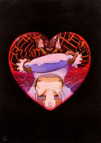 Aldo Di Gennaro : I grandi gelosi della storia - Otello  - Asta Fumetti: Tavole e Illustrazioni Originali - Associazione Nazionale - Case d'Asta italiane