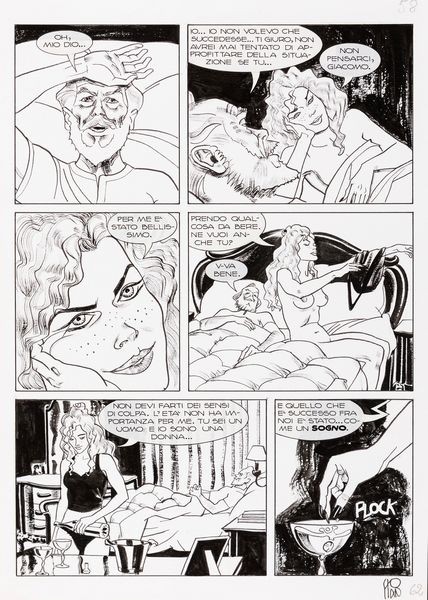 Angelo Stano : Dylan Dog - I misteri di Venezia  - Asta Fumetti: Tavole e Illustrazioni Originali - Associazione Nazionale - Case d'Asta italiane