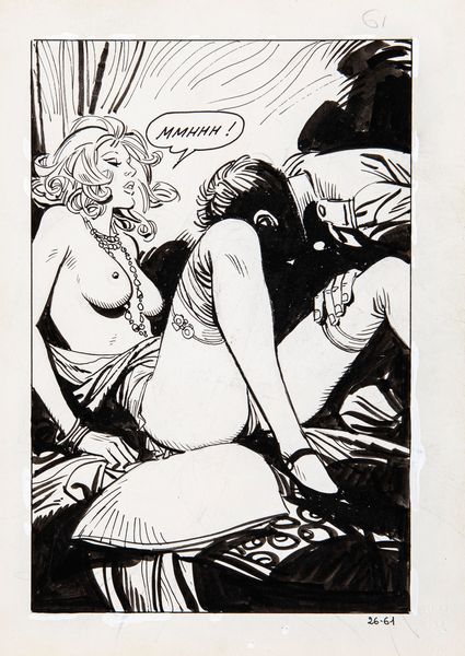 Ferdinando Tacconi : I Notturni - Il Grande Gantry  - Asta Fumetti: Tavole e Illustrazioni Originali - Associazione Nazionale - Case d'Asta italiane