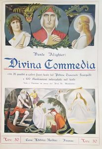 Tancredi Scarpelli : La Divina Commedia  - Asta Fumetti: Tavole e Illustrazioni Originali - Associazione Nazionale - Case d'Asta italiane