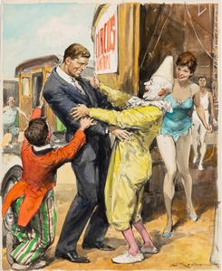 Walter Molino - Burt Lancaster