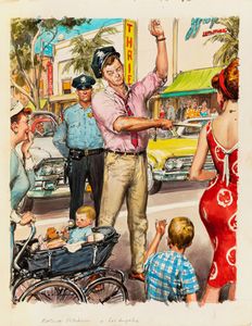 Walter Molino - Robert Mitchum