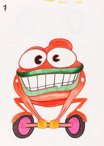 Andrea Pazienza : Michelle  - Asta Fumetti: Tavole e Illustrazioni Originali - Associazione Nazionale - Case d'Asta italiane