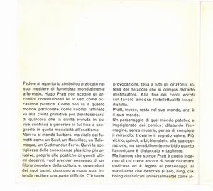 Hugo Pratt : La Telefonata  - Asta Fumetti: Tavole e Illustrazioni Originali - Associazione Nazionale - Case d'Asta italiane