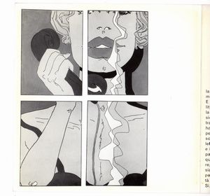 Hugo Pratt : La Telefonata  - Asta Fumetti: Tavole e Illustrazioni Originali - Associazione Nazionale - Case d'Asta italiane