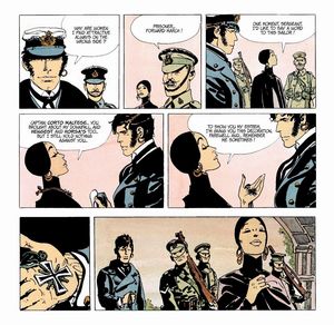 Hugo Pratt : Corto Maltese - Sogno di un mattino di mezzo inverno  - Asta Fumetti: Tavole e Illustrazioni Originali - Associazione Nazionale - Case d'Asta italiane