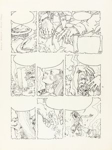 Enrique Breccia - El poderoso dios