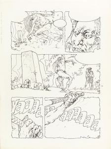 Enrique Breccia - El poderoso dios