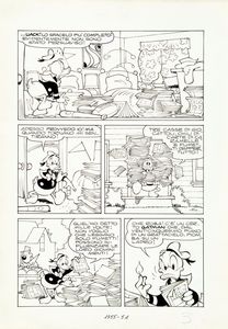 Giorgio Cavazzano - Paperino aspirante supereroe