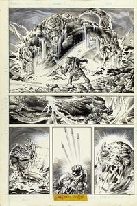 Sal Buscema - Rampaging Hulk - And There Shall Come Death!