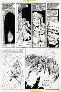 John Buscema - Conan the Barbarian -  The Strange High Tower in the Mist!
