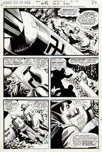 Nick Cardy - The Brave and the Bold - Night Wears a Scarlet Shroud!