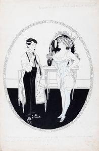 Umberto  Brunelleschi - Al bordello: J'ai de la chance, mon cheri, d'avoir de la galette…