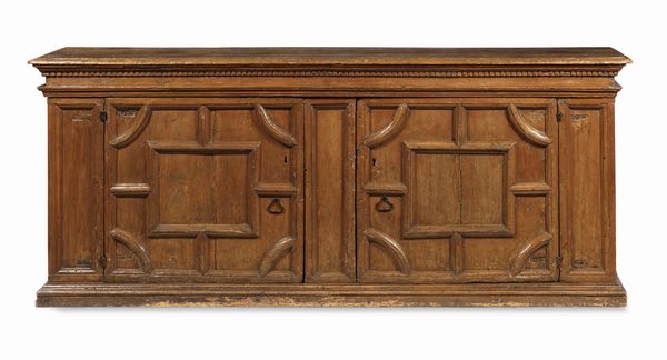 Mobile da sacrestia in legno di gattice  - Asta Dipinti e Sculture del XIX e XX secolo - Associazione Nazionale - Case d'Asta italiane