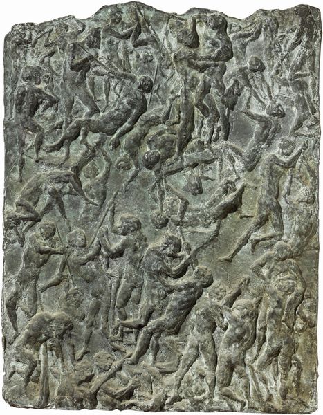 Raffaello Arcangelo Salimbeni : Battaglia  - Asta Dipinti e Sculture del XIX e XX secolo - Associazione Nazionale - Case d'Asta italiane
