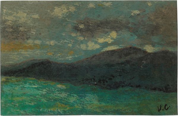 VINCENZO CABIANCA : Paesaggio  - Asta Dipinti e Sculture del XIX e XX secolo - Associazione Nazionale - Case d'Asta italiane