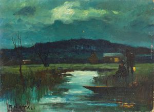 Renato Natali - Notturno a Calambrone