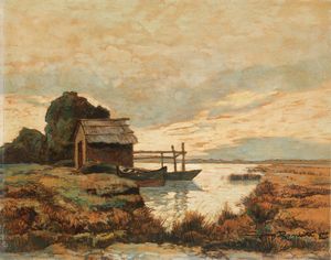 Gino Romiti - Lago di Massaciuccoli