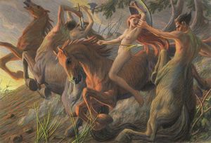 Giovanni Battista Crema - Amazzoni e Centauri