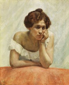 Vincenzo Caprile (attr. a) - Ritratto di fanciulla