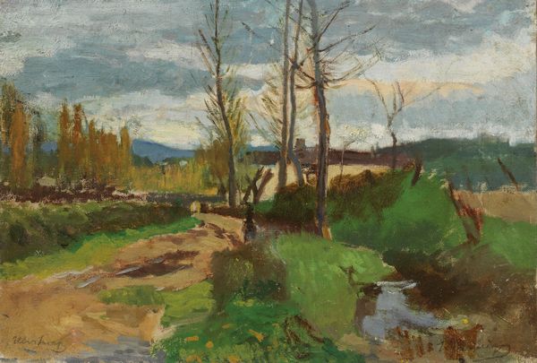 Ulvi Liegi : Lungo l'Affrico  - Asta Importanti Arredi, Sculture e Dipinti Antichi - Associazione Nazionale - Case d'Asta italiane