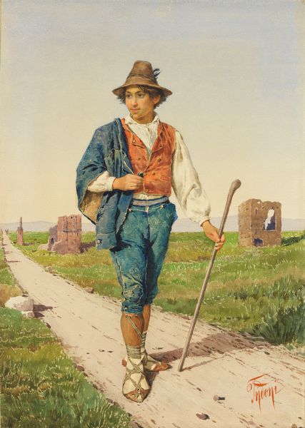 Filippo Indoni : Pastore  - Asta Importanti Arredi, Sculture e Dipinti Antichi - Associazione Nazionale - Case d'Asta italiane