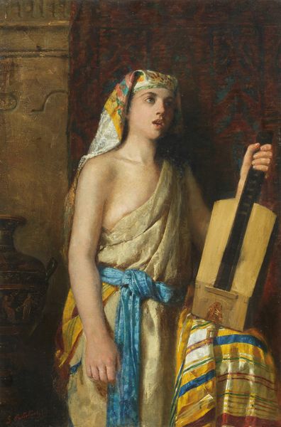 Salvatore Postiglione (attr. a) : Musicista orientale  - Asta Importanti Arredi, Sculture e Dipinti Antichi - Associazione Nazionale - Case d'Asta italiane