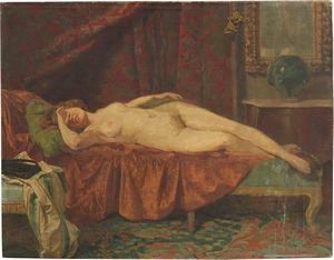 Giuseppe Micali - Nudo sdraiato