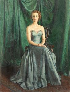 Paulo Ghiglia - Ritratto di giovane signora