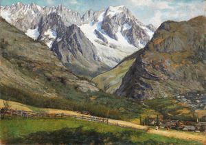 Pio Solero - Paesaggio dolomitico