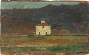 Oscar Ghiglia - Casolare a Castiglioncello