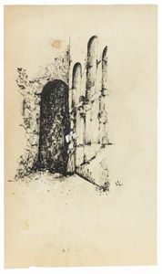 VINCENZO CABIANCA : Tre disegni  - Asta Importanti Arredi, Sculture e Dipinti Antichi - Associazione Nazionale - Case d'Asta italiane