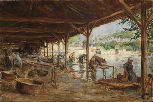 Carlo Brancaccio - Les lavandires