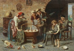 Eugenio Zampighi - La visita