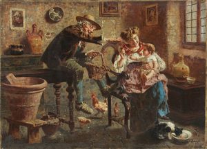 Eugenio Zampighi - Giochi con il nonno