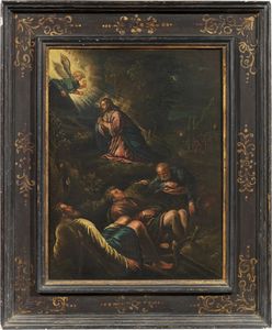 Scuola dei Bassano del XVI secolo - Ges nell'Orto dei Getsemani