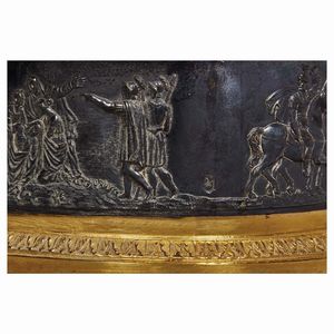 GRUPPO, ROMA, 1825 CIRCA, ARGENTIERE PIETRO BELLI  - Asta DALL'ANTICO AL MODERNO: OPERE DA UNA STORICA COLLEZIONE MILANESE - Associazione Nazionale - Case d'Asta italiane