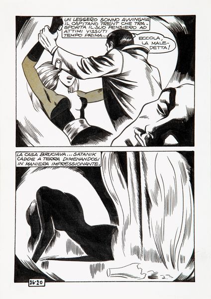 Magnus (Roberto Raviola) : Satanik - Ritorno alle origini  - Asta Fumetti: i Maestri dell'Erotismo - Associazione Nazionale - Case d'Asta italiane