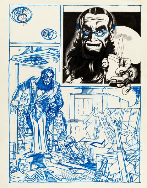 Magnus (Roberto Raviola) : Pinocchio  - Asta Fumetti: i Maestri dell'Erotismo - Associazione Nazionale - Case d'Asta italiane