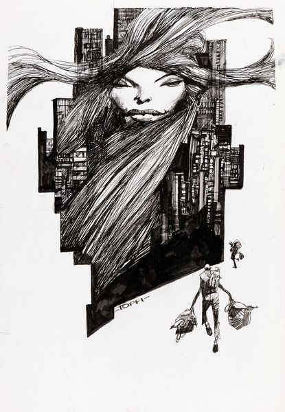 Sergio Toppi : La Citta Sirena  - Asta Fumetti: i Maestri dell'Erotismo - Associazione Nazionale - Case d'Asta italiane