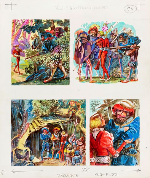 Giorgio Trevisan : Till Ulenspiegel  - Asta Fumetti: i Maestri dell'Erotismo - Associazione Nazionale - Case d'Asta italiane