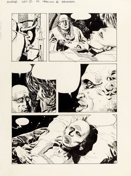 Enrique Breccia : Avrack - El oraculo de Zanzibar  - Asta Fumetti: i Maestri dell'Erotismo - Associazione Nazionale - Case d'Asta italiane